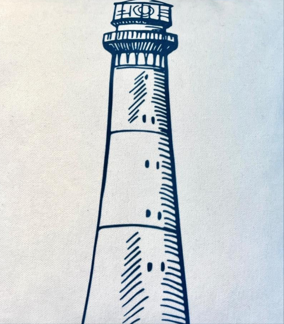 Kissen mit Leuchtturm